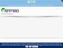 Tablet Screenshot of etneo.com